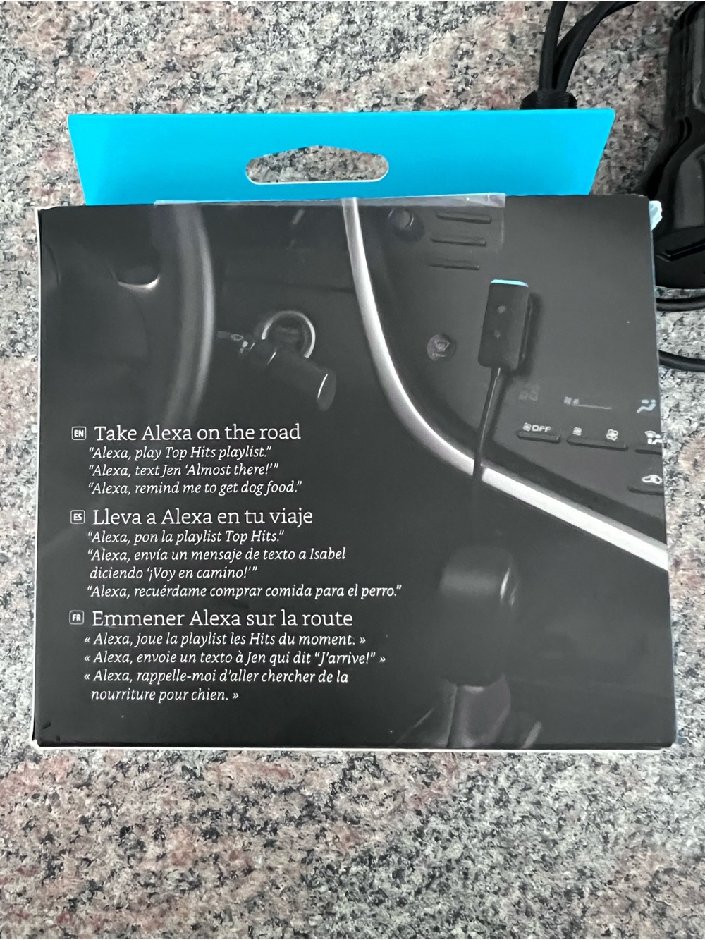 Amazon Auto Car Alexa Accessory - Black - Picture 4 of 5